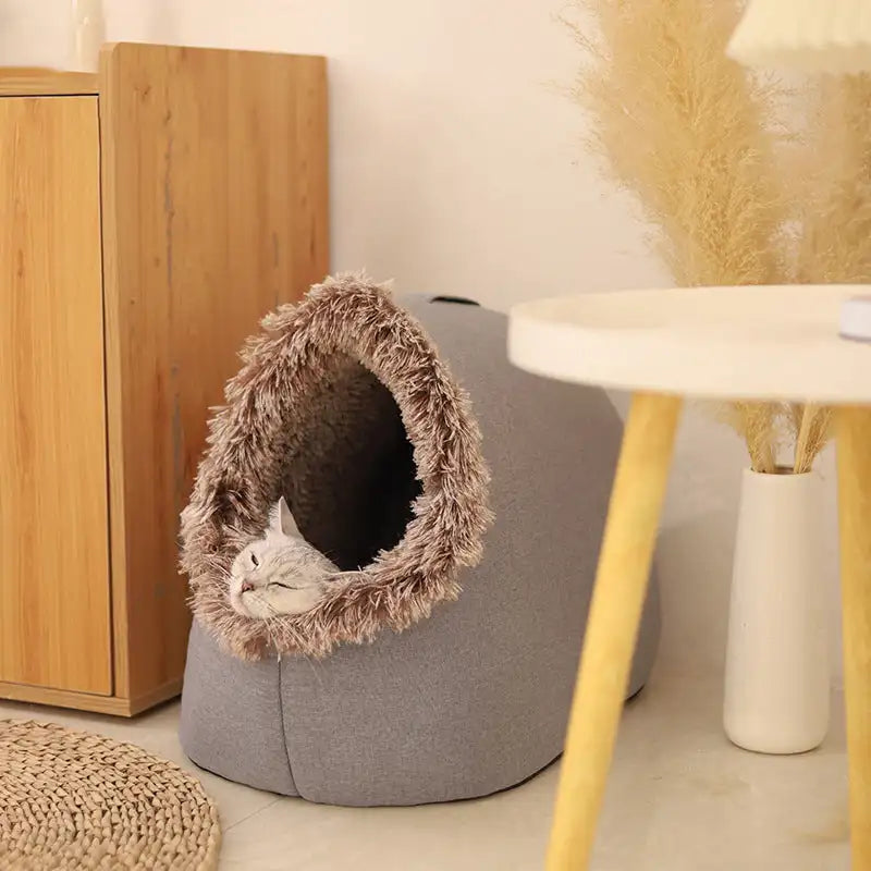 PAWFECT- COZY CAVE BED