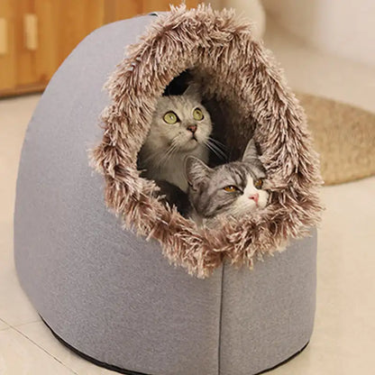 PAWFECT- COZY CAVE BED