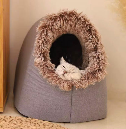 PAWFECT- COZY CAVE BED