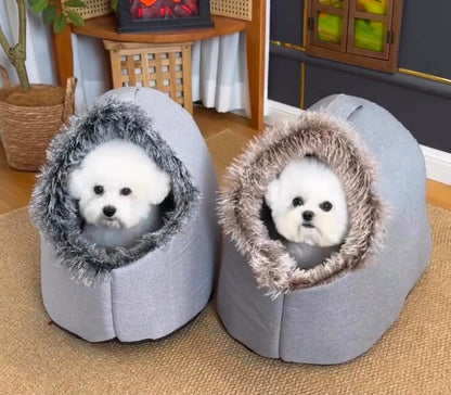 PAWFECT- COZY CAVE BED