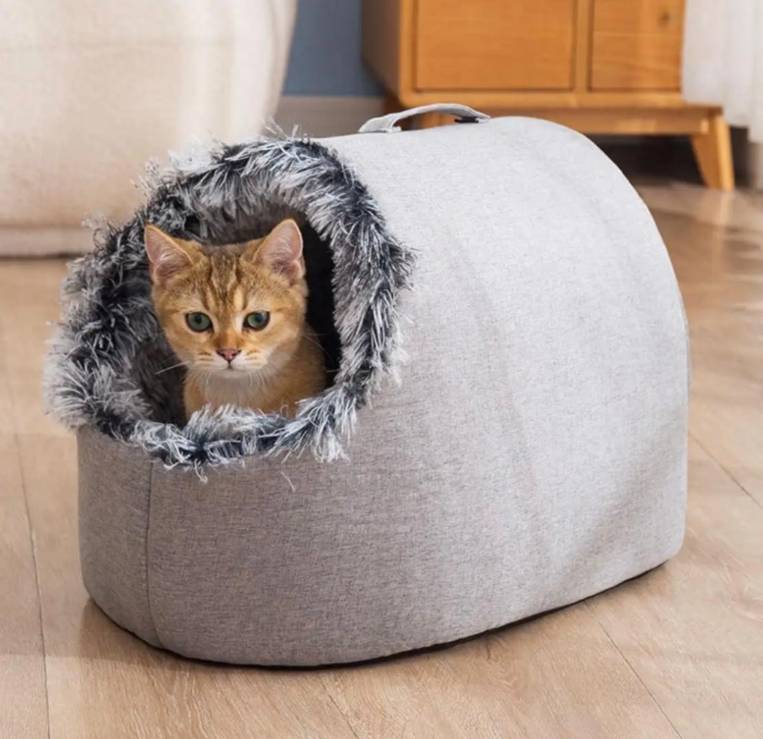 PAWFECT- COZY CAVE BED